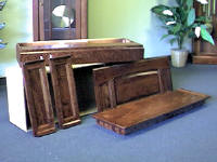 Gel Flame Fireplace sections ready to assemble