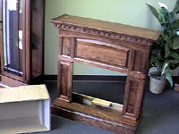 Now it only needs the pre-assembled firebox installed in your Gel Flame Fireplace.