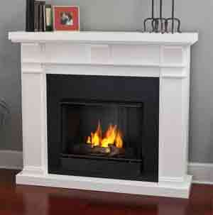 Zero Clearance Gel Fireplaces are safe and install anywhere.